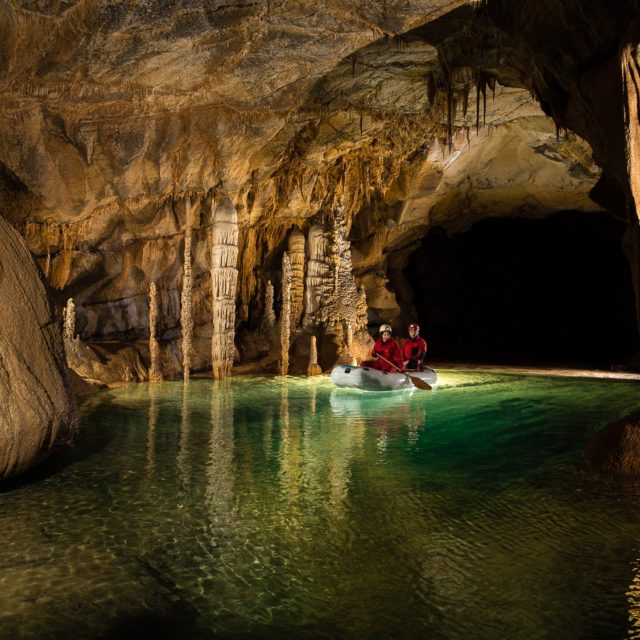 Die Höhle Križna jama