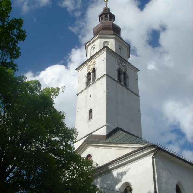 Cerknica, Tabor, Kirche Maria Himmelfahrt