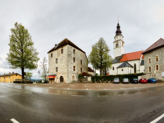 Cerknica, Encampment, Church of the Assumption of Mary