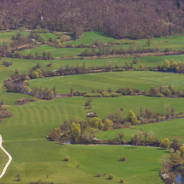 Planina und das Karstbecken Planinsko polje
