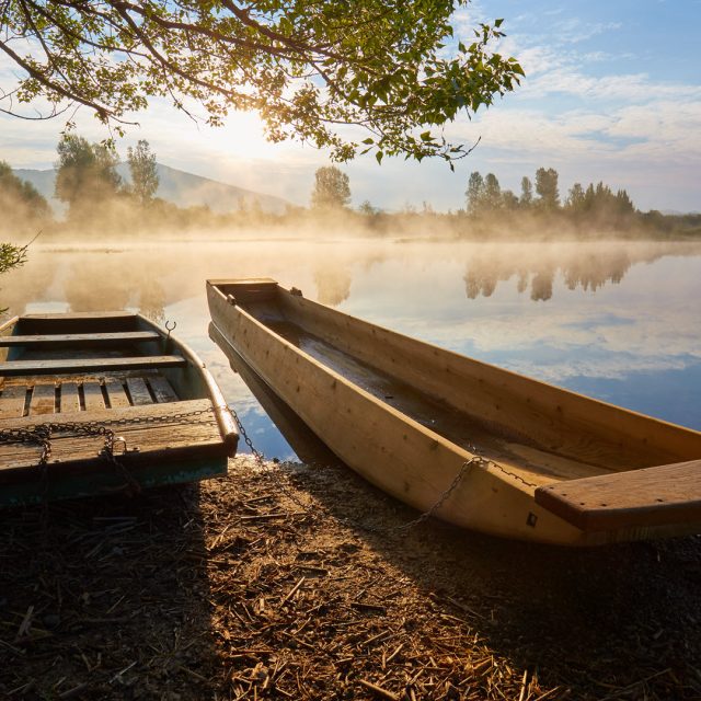 Der See Cerkniško jezero