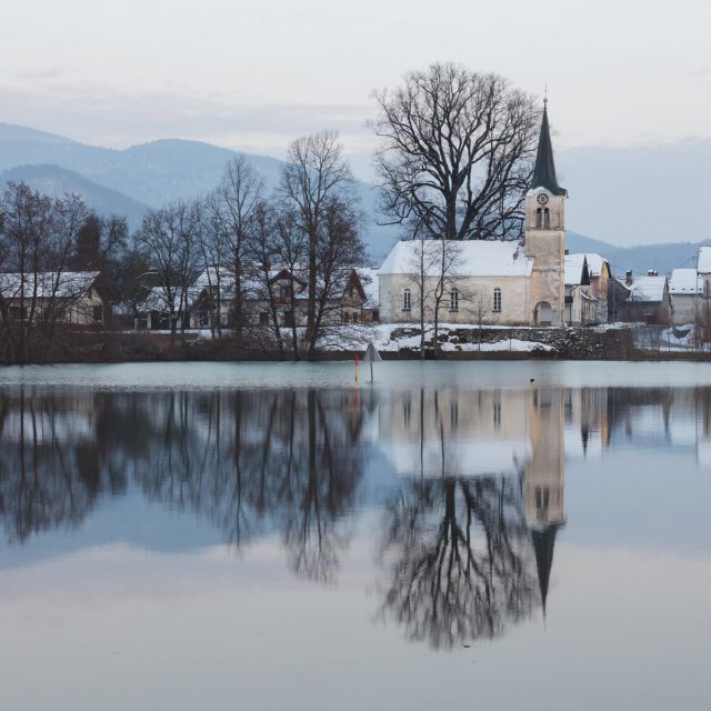 Planina und das Karstbecken Planinsko polje